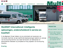 Tablet Screenshot of multinet.nl