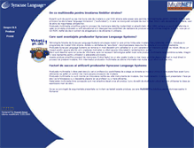 Tablet Screenshot of language.multinet.ro